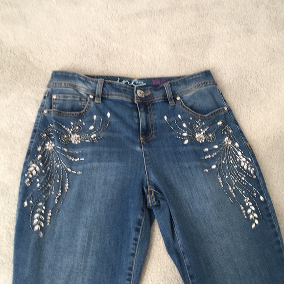 INC Bling Bling Jeans size 6 - Picture 10 of 11